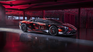Yohji Yamamoto, Lamborghini Aventador S, 2021, 4K wallpaper