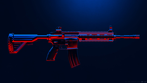 M416, PUBG MOBILE, Assault rifle, PlayerUnknowns Battlegrounds, 4K wallpaper