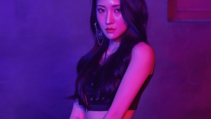 On, Blastar, K-Pop singer, Korean singer, Asian, South Korean, Neon, 4K wallpaper