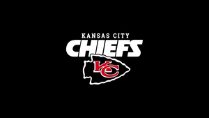 Kansas City Chiefs, Black background, American football team, AMOLED, NFL team, 4K wallpaper