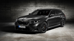 BMW M5, 2024, Black cars, 4K wallpaper