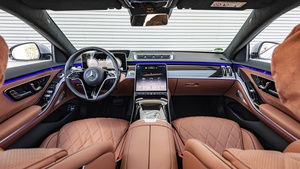 Mercedes-Benz S 400 d 4MATIC, Interior, 2021, 4K wallpaper