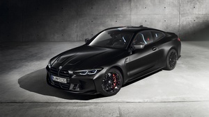 BMW M4 Competition, Black cars, 2020, 4K wallpaper