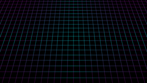 Grid, Black background, Neon, Squares, Abstract lines, 4K wallpaper