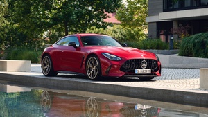 Mercedes-AMG GT 63 S E Performance, 2024, Red cars, 4K wallpaper