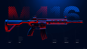 M416, Assault rifle, PUBG MOBILE, PlayerUnknowns Battlegrounds, 4K wallpaper