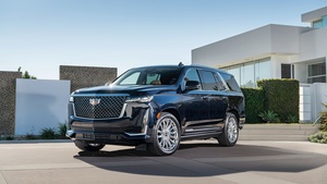 Cadillac Escalade, Luxury SUV, 2021, 4K wallpaper