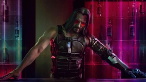 Johnny Silverhand, Keanu Reeves, Cyberpunk 2077, 2020 Games, 4K wallpaper