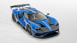 Mansory Le MANSORY, Ford GT, White background, 2020, 4K wallpaper