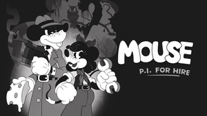 Mickey Mouse, 2024 Games, Monochrome, 4K wallpaper