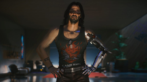 Johnny Silverhand, Cyberpunk 2077, Keanu Reeves, 2020 Games, 4K wallpaper