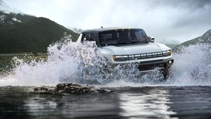 GMC Hummer EV, Off-roading, Electric trucks, 2022, 4K wallpaper