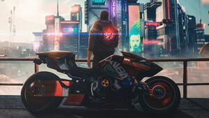 Samurai, Futuristic, Cyberpunk 2077, Character V, PlayStation 5, Xbox Series X and Series S, Google Stadia, Xbox One, PC Games, 2020 Games, Dystopian, 4K wallpaper