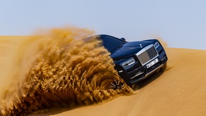Rolls-Royce Cullinan, Desert, Off-roading, Adventure, 2020, 4K wallpaper