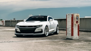 Chevrolet Camaro, White cars, 4K wallpaper