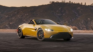 Aston Martin Vantage Roadster, Sports cars, 2021, 4K wallpaper