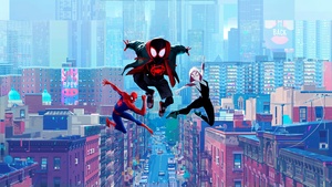 Spider-Man: Into the Spider-Verse, Miles Morales, Spider-Man, Spider-Gwen, Marvel Cinematic Universe, Spiderman, 4K wallpaper
