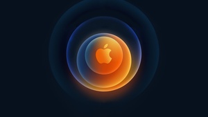 Apple, iPhone 12, Event, 2020, Apple logo, Dark background, 4K wallpaper