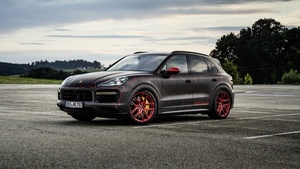 Porsche Cayenne Turbo, Black Box-Richter, Custom tuning, 2020, 4K wallpaper