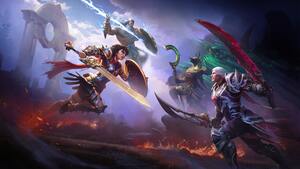 Smite 2, Game Art, 2024 Games, Zeus, Bellona, Hecate, PlayStation 5, Xbox Series X and Series S, 4K wallpaper