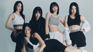 Le Sserafim, Girl group, K-pop, Korean singers, Kim Chaewon, Sakura Miyawaki, Huh Yunjin, Kazuha, Hong Eunchae, 4K wallpaper