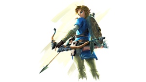 Link, The Legend of Zelda, White background, 4K wallpaper