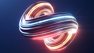 Swirls, 3D, Render, CGI, Colorful, Glowing, 4K wallpaper