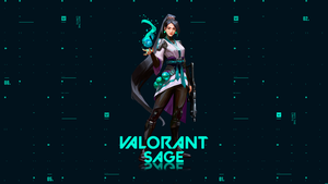 Sage, Valorant, PC Games, 2020 Games, 4K wallpaper