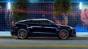 Lamborghini Urus, Black cars, 4K wallpaper
