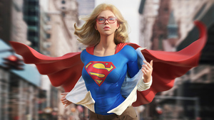 Supergirl, CGI, DC Comics, 4K wallpaper