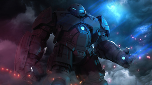 Marvel Comics, Neon, 4K wallpaper