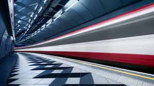 Blurred, Train, London, England, Underground, Subway, Metro, Journey, Fast, 4K wallpaper