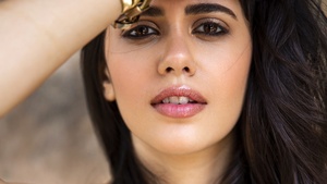 Sanjana Sanghi, Portrait, Beautiful actress, Bollywood actress, Dil Bechara actress, Indian actress, 4K wallpaper