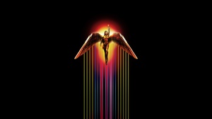 Wonder Woman 1984, Black background, DC Comics, 2020 Movies, 4K wallpaper