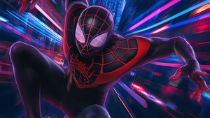 Spider-Man, Miles Morales, Spider-Man: Into the Spider-Verse, Marvel Superheroes, Spiderman, 4K wallpaper