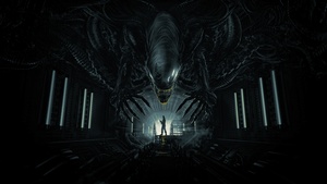 Alien: Romulus, Dark theme, 2024 Movies, Xenomorph, 4K wallpaper