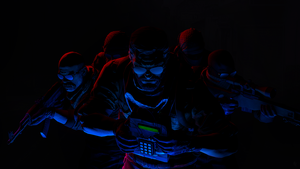 CS GO, Counter-Strike: Global Offensive, Black background, AMOLED, 4K wallpaper