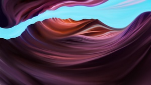 Antelope Canyon, Colorful, Artwork, 4K wallpaper