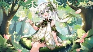 Nahida, Genshin Impact, Anime girl, 4K wallpaper
