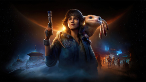 Star Wars Outlaws, Game poster, 2024 Games, Female character, 4K wallpaper