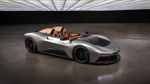 Electric supercar, 4K wallpaper