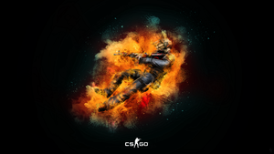 CS GO, Counter-Strike: Global Offensive, Splash, 4K wallpaper