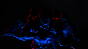 CS GO, Phoenix Team, Counter-Strike: Global Offensive, Phoenix Connection, Black background, AMOLED, 4K wallpaper
