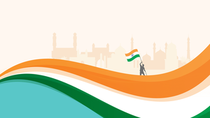 Indian Flag, Independence Day, India, August 15th, Tricolor, Red Fort, 4K wallpaper