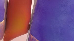 Samsung Galaxy Note 20 Ultra, Orange abstract, Purple, Stock, 4K wallpaper