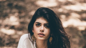 Sanjana Sanghi, Beautiful actress, Bollywood actress, Indian actress, Dil Bechara actress, 4K wallpaper