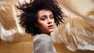 Nathalie Emmanuel, Portrait, ELLE, 2020, 4K wallpaper