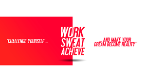 Work, Sweat, Red, White background, Inspirational quotes, Motivational, 4K wallpaper