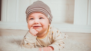 Cute boy, Smiling, Toddler, Cute child, 4K wallpaper