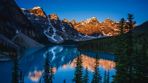 Banff National Park, Scenery, Moraine Lake, Canadian Rockies, 4K wallpaper